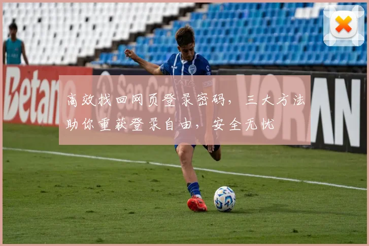 高效找回网页登录密码，三大方法助你重获登录自由，安全无忧